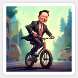 Elon Musk, Pee Wee Herman Sticker